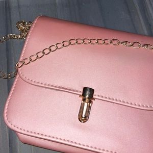 Rose Gold Cross Body Bag
